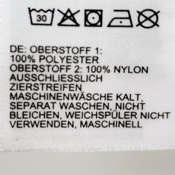 Mens White Polo Shirt With Black Trim Short Sleeve Button Collar Chest  Size S - Picture 4 of 8